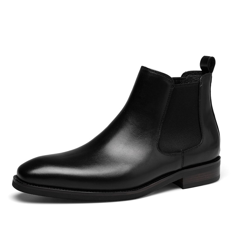 Italian Leather Chelsea Boots