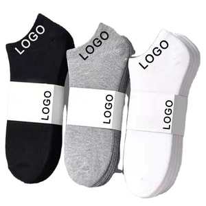 Cotton Crew Socks — 3-Pair Pack